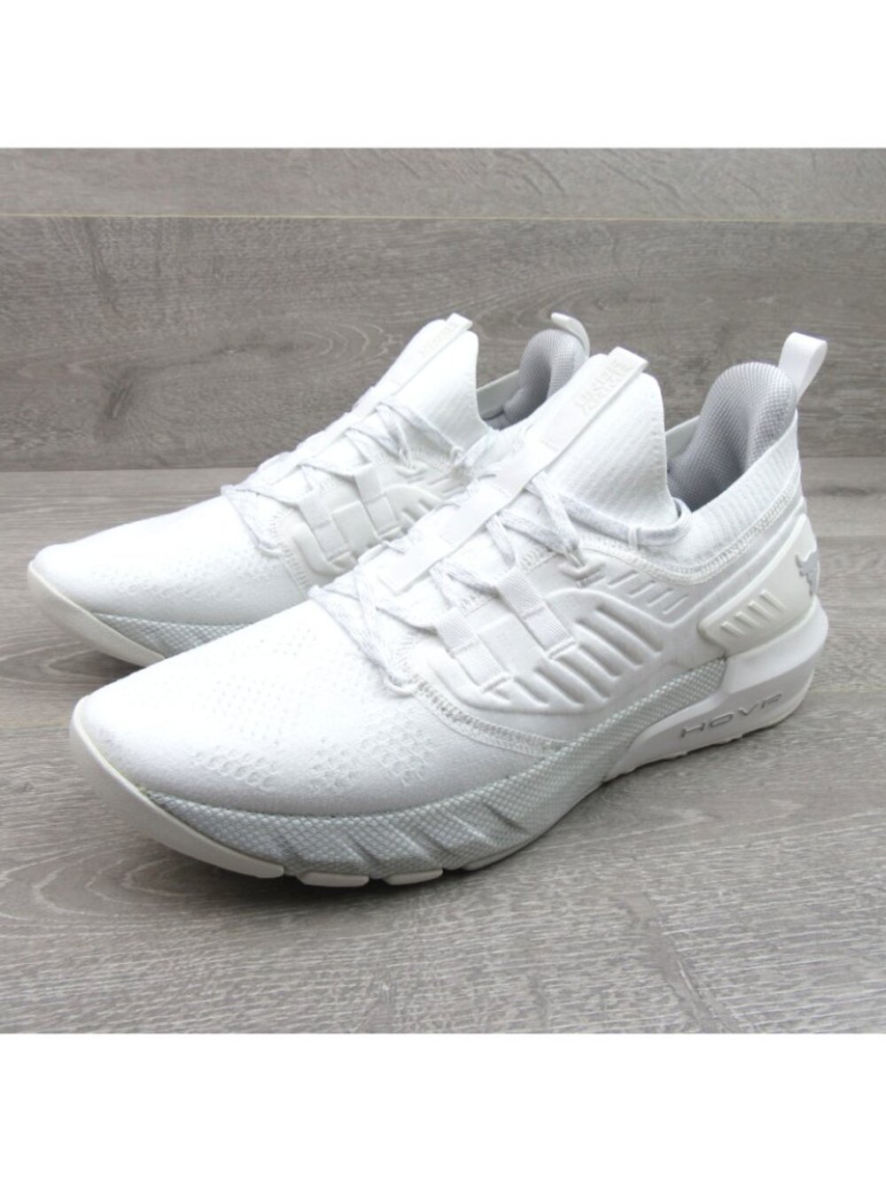 Under Armour Project Rock 3 Training Shoes Mens Size 13 White NEW - Picture 4 of 15